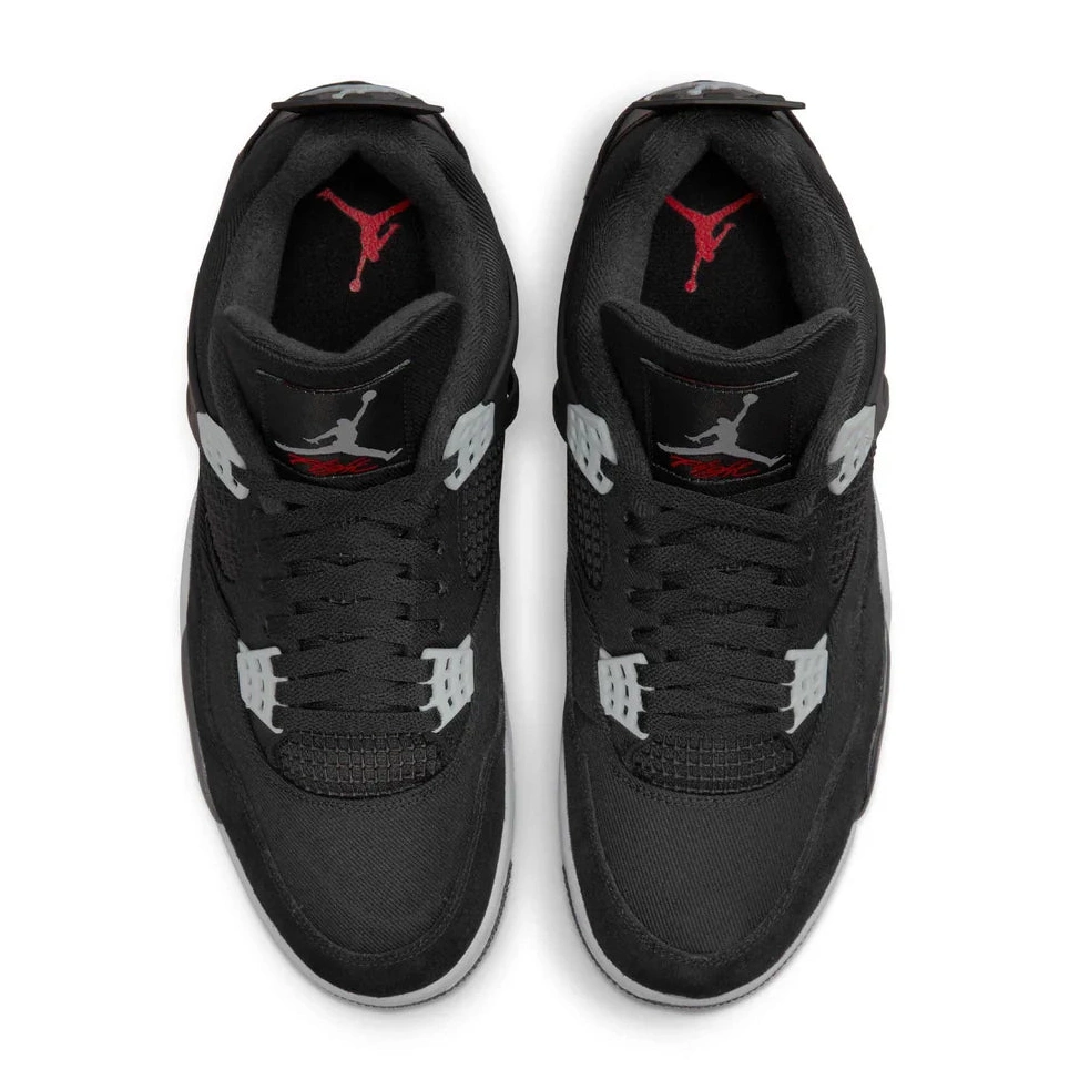 Black Canvas Air Retro SE Jordan 4 0814
